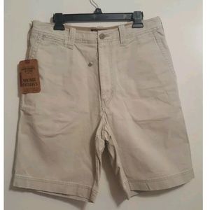 A&F Vintage Fatigues Military Heavy Cargo Shorts